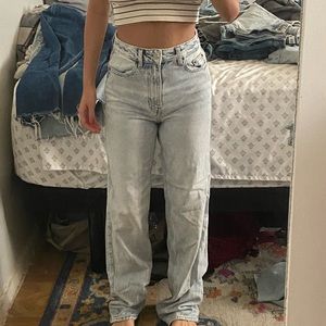 PacSun ripped butt 90s boyfriend jeans